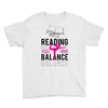 Reading Yoga Wine Balance Youth Tee