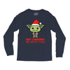 may christmas be with you Long Sleeve Shirts
