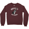 rockin' it old school bass Crewneck Sweatshirt