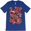 rood en wit T-Shirt