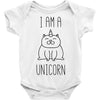 i am a unicorn Baby Bodysuit