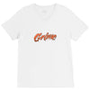 crime V-Neck Tee