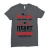 There's This Boy Who Stole My Heart He Calls Me Grandma Ladies Fitted T-Shirt