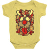 deer and monster Baby Bodysuit