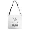 boo smile Adjustable Strap Totes