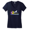 unicorn beach Women's V-Neck T-Shirt