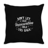 insecurities Throw Pillow