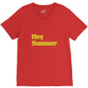 hey summer V-Neck Tee