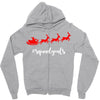 squadgoals santa Zipper Hoodie