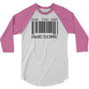 dad you are awesome 3/4 Sleeve Shirt