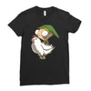 invader link Ladies Fitted T-Shirt
