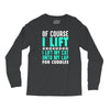 cat cats lift lifting fitness Long Sleeve Shirts