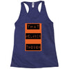 wear that melanin though Racerback Tank