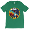 Nasa  Blue White Yellow Color T-Shirt