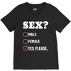 Sex Yes Please V-Neck Tee