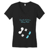 Creating a Little Disney Magic Character Women's V-Neck T-Shirt