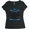 Dear Daddy, Thanks for Being my Dad Baby Boy Letter to Father Women's Triblend Scoop T-shirt