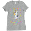 Unicorns are born in July Ladies Fitted T-Shirt