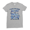 i have two tıtles aunt and dogmom an i rock them both flowers Ladies Fitted T-Shirt