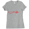 jake paul signature red Ladies Fitted T-Shirt
