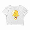 popelbob popcornkopf Crop Top