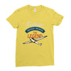 father the pilot the myth the legend Ladies Fitted T-Shirt
