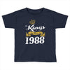 kings are born in 1988 Toddler T-shirt