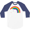 rainbow 3/4 Sleeve Shirt