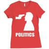 politics Ladies Fitted T-Shirt