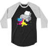 printer 3/4 Sleeve Shirt