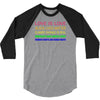 love is love, black lives matter, climate change is real, immigrants m 3/4 Sleeve Shirt