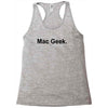 mac geek t shirt funny nerd gamer computer hipster humor apple Racerback Tank