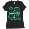 luck Ladies Fitted T-Shirt