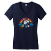 rainbo first blood Women's V-Neck T-Shirt