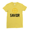 savior Ladies Fitted T-Shirt