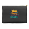 single mom's cools t shirts Accessory Pouches