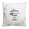 fill gips Throw Pillow