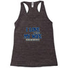 my wife lets me fishing Racerback Tank