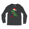 christmas dinosaur Long Sleeve Shirts