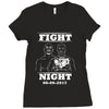 Fight Night Ladies Fitted T-Shirt