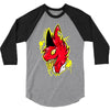 warning 3/4 Sleeve Shirt