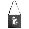 %5 unicorn %95 ninja Adjustable Strap Totes