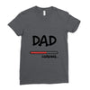 dad loading Ladies Fitted T-Shirt