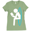 portal 2 dump Ladies Fitted T-Shirt