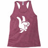 peace sign Racerback Tank
