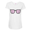kacamata bujur Maternity Scoop Neck T-shirt
