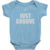 bass just groove Baby Bodysuit