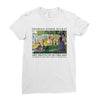Georges Pierre Seurat A Sunday Afternoon On The island Of La Grande Ja Ladies Fitted T-Shirt