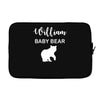 Daddy Bear - Baby Bear Custom Name Laptop sleeve