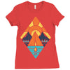 camp vibes Ladies Fitted T-Shirt